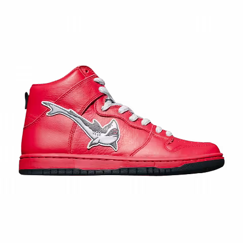 Oski x Nike Dunk High SB 'Red Shark' Friends & Family
