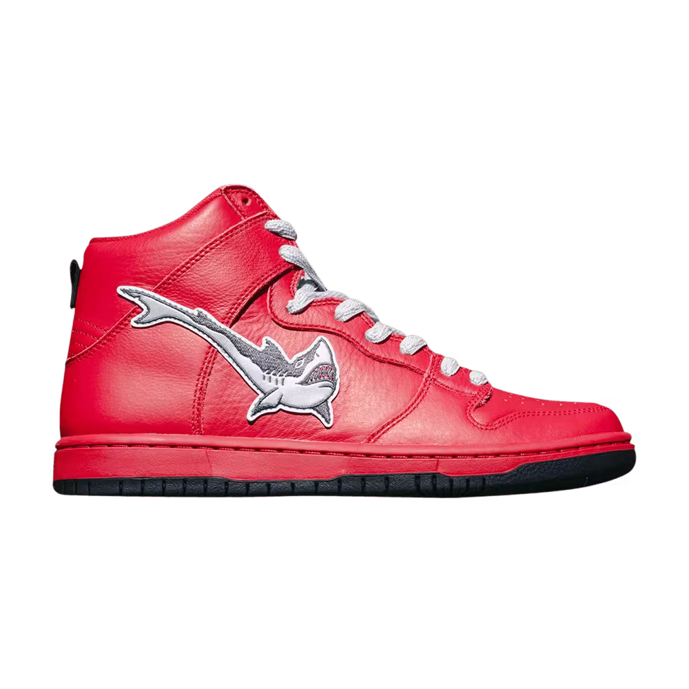 Oski x Nike Dunk High SB Red Shark