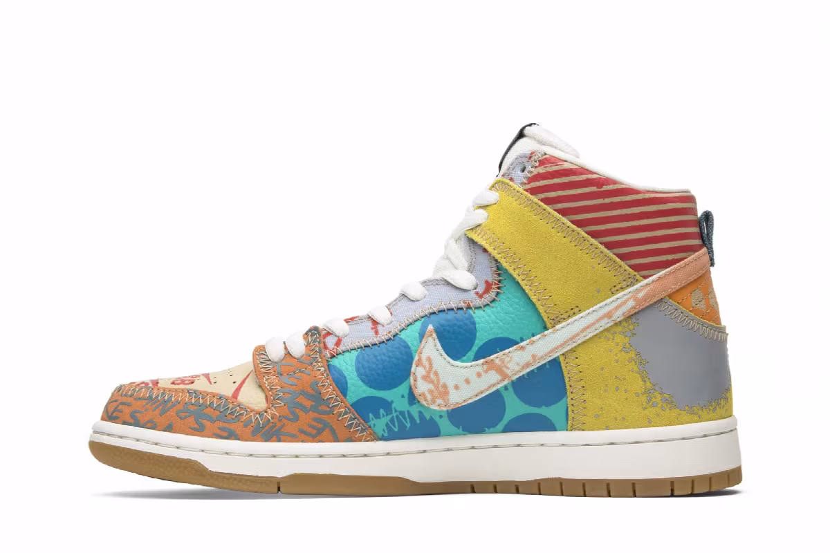 Thomas Campbell x Nike SB Dunk High What The Special Box, view 4