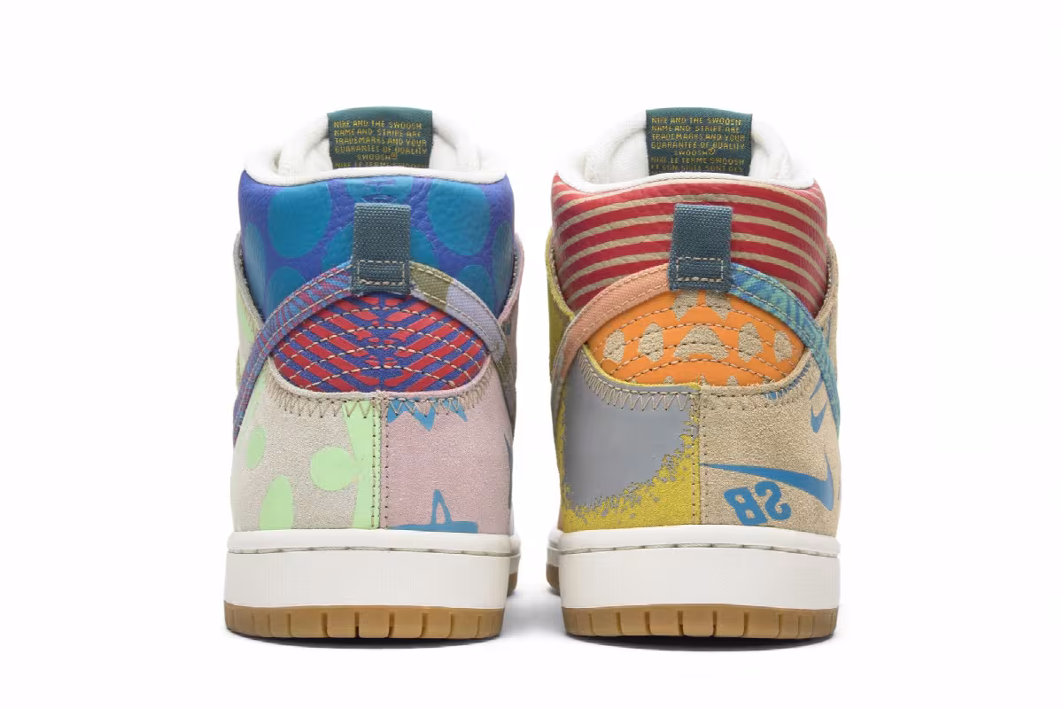 Thomas Campbell x Nike SB Dunk High What The Special Box, view 7
