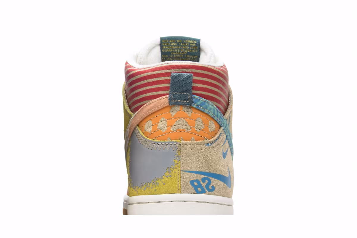 Thomas Campbell x Nike SB Dunk High What The Special Box, view 8