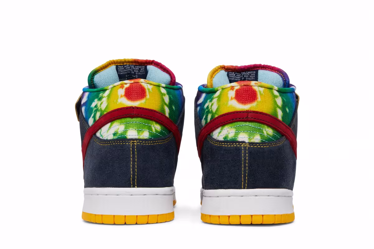 Nike Dunk Mid Pro SB Tie Dye, view 7