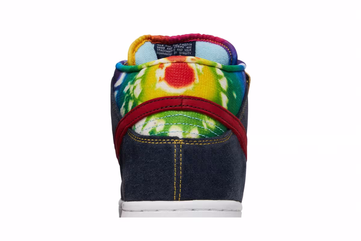 Nike Dunk Mid Pro SB Tie Dye, view 8