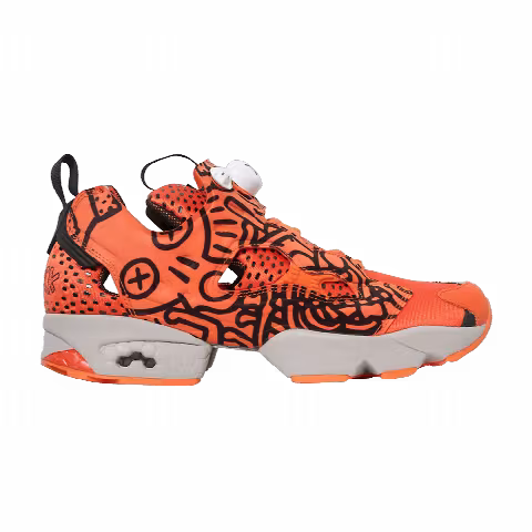 Keith Haring x Reebok InstaPump Fury 'Orange Black