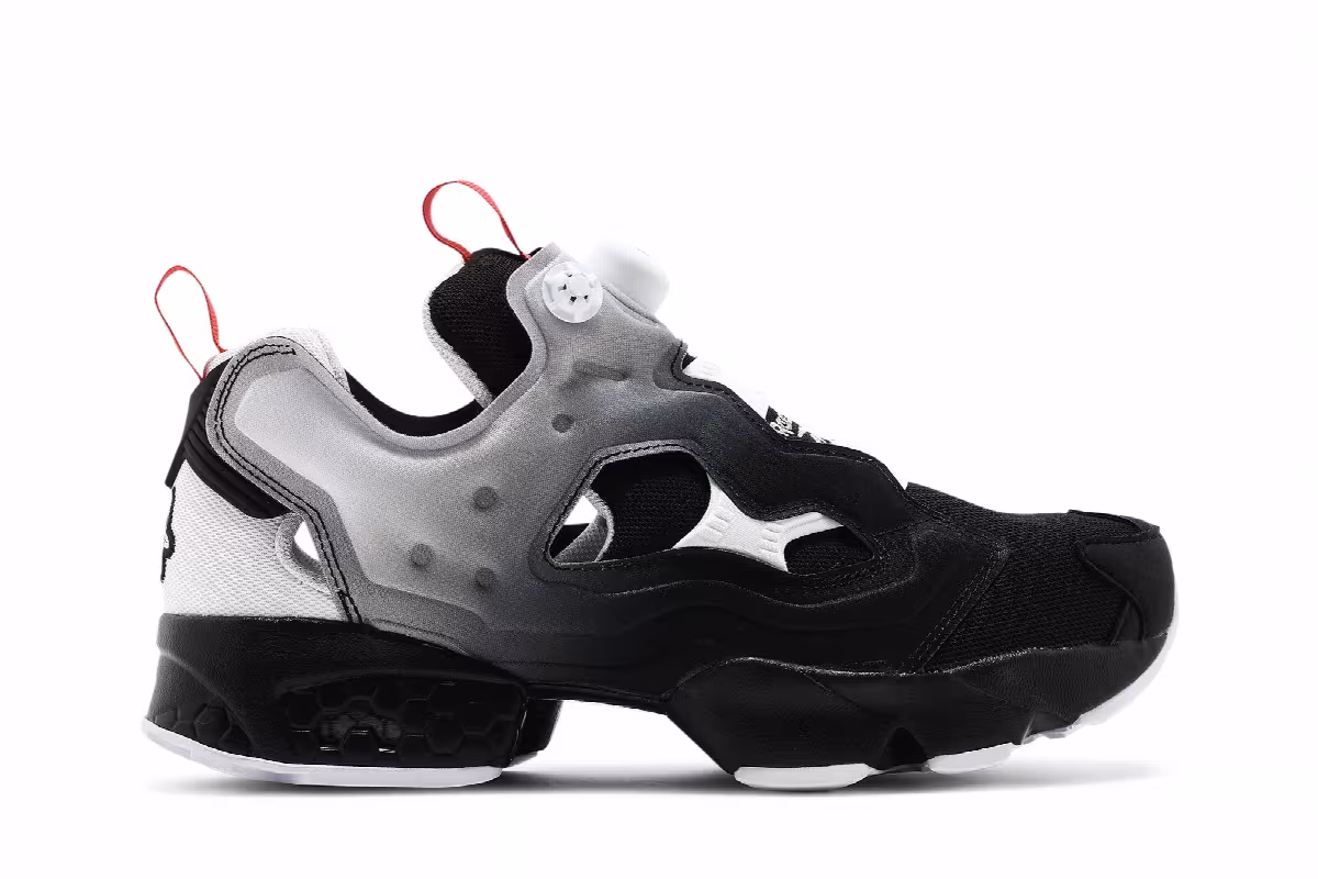Reebok InstaPump Fury OG NM Black White, view 2