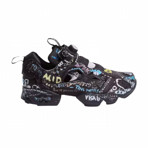 Vetements x Reebok InstaPump Fury 'Graffiti - Black'