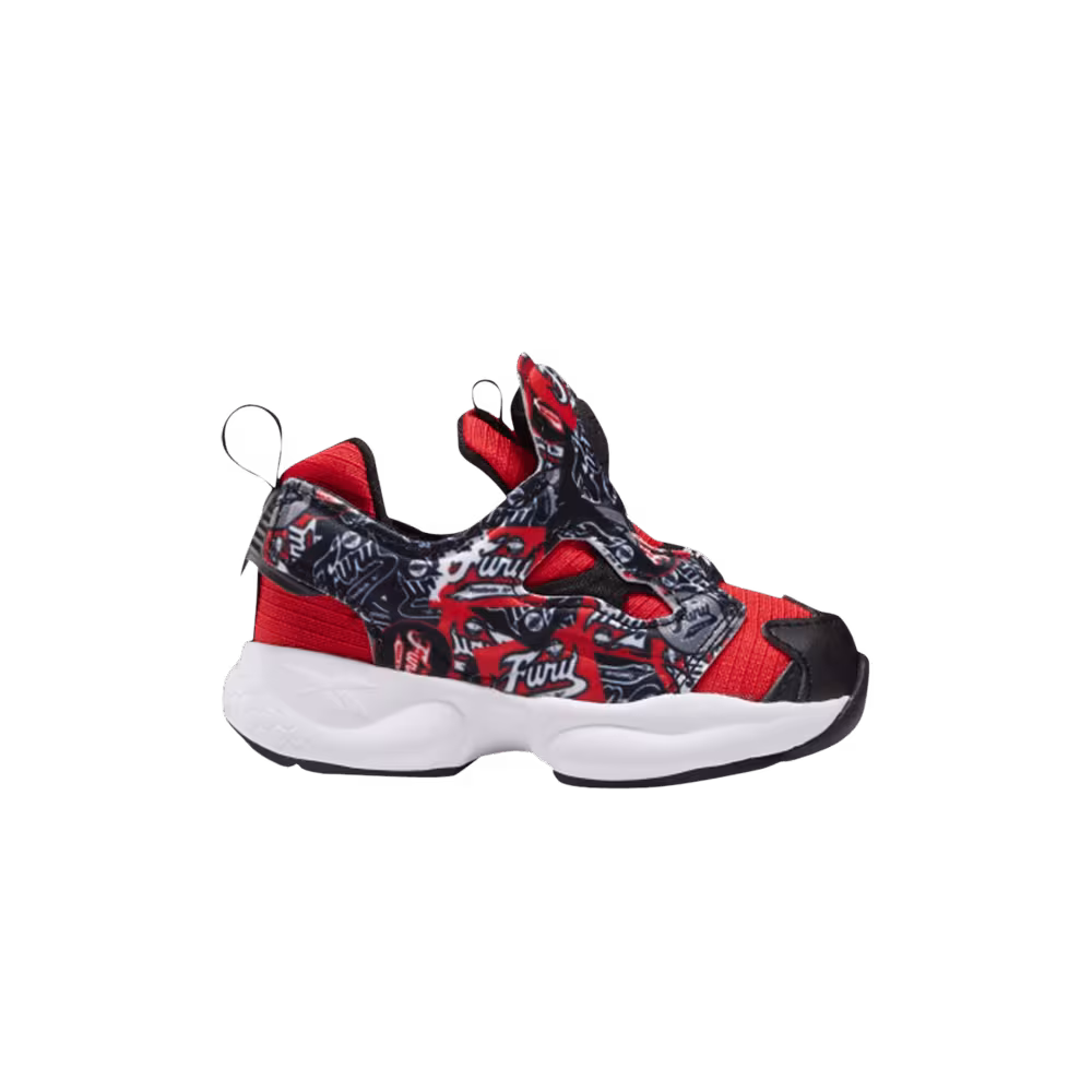 Reebok InstaPump Fury Toddler Graffiti - Primal Red