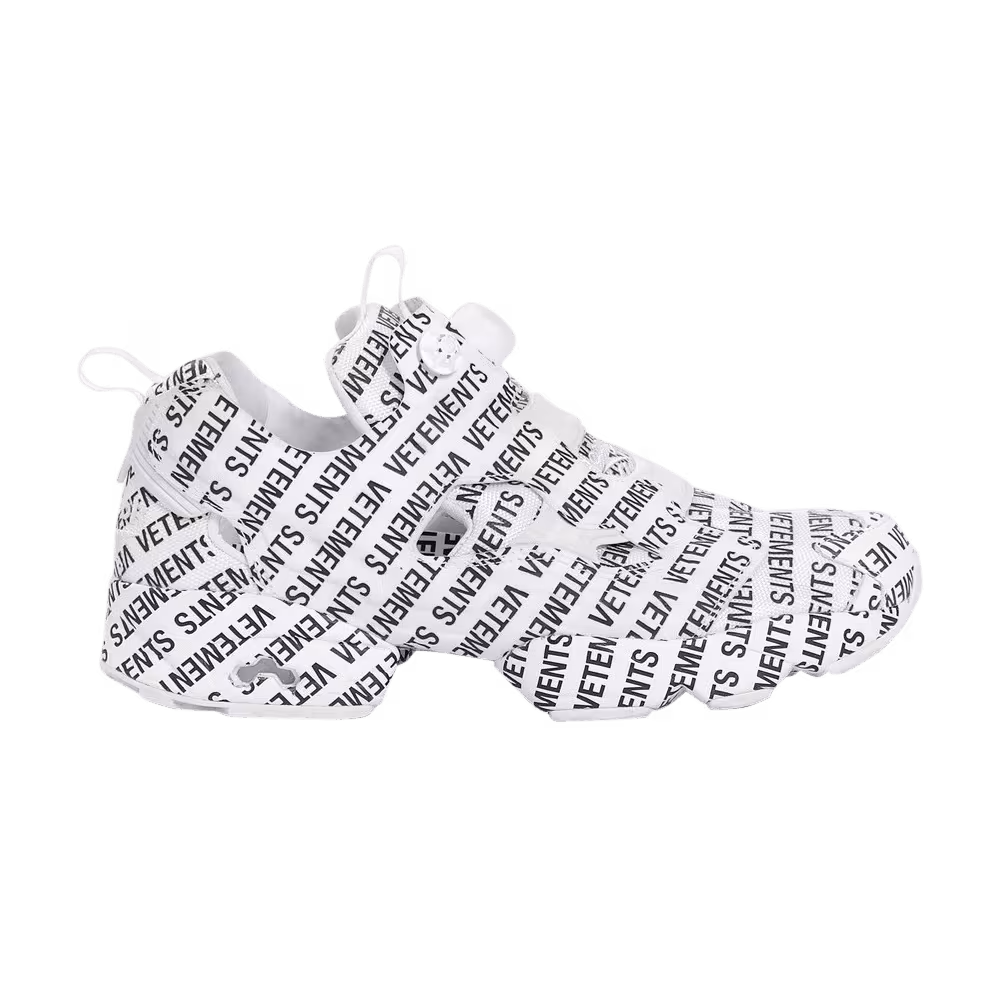 Vetements x Reebok InstaPump Fury Monogram - White