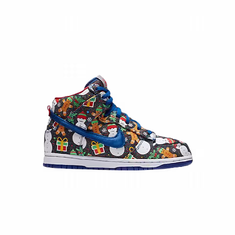 Concepts x Nike SB Dunk High PS 'Ugly Christmas Sweater' 2017