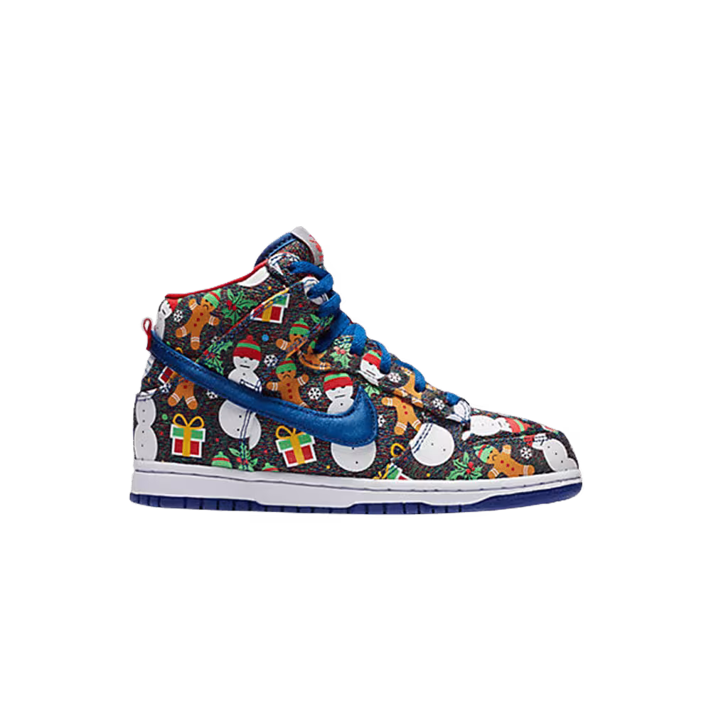 Concepts x Nike SB Dunk High PS Ugly Christmas Sweater 2017