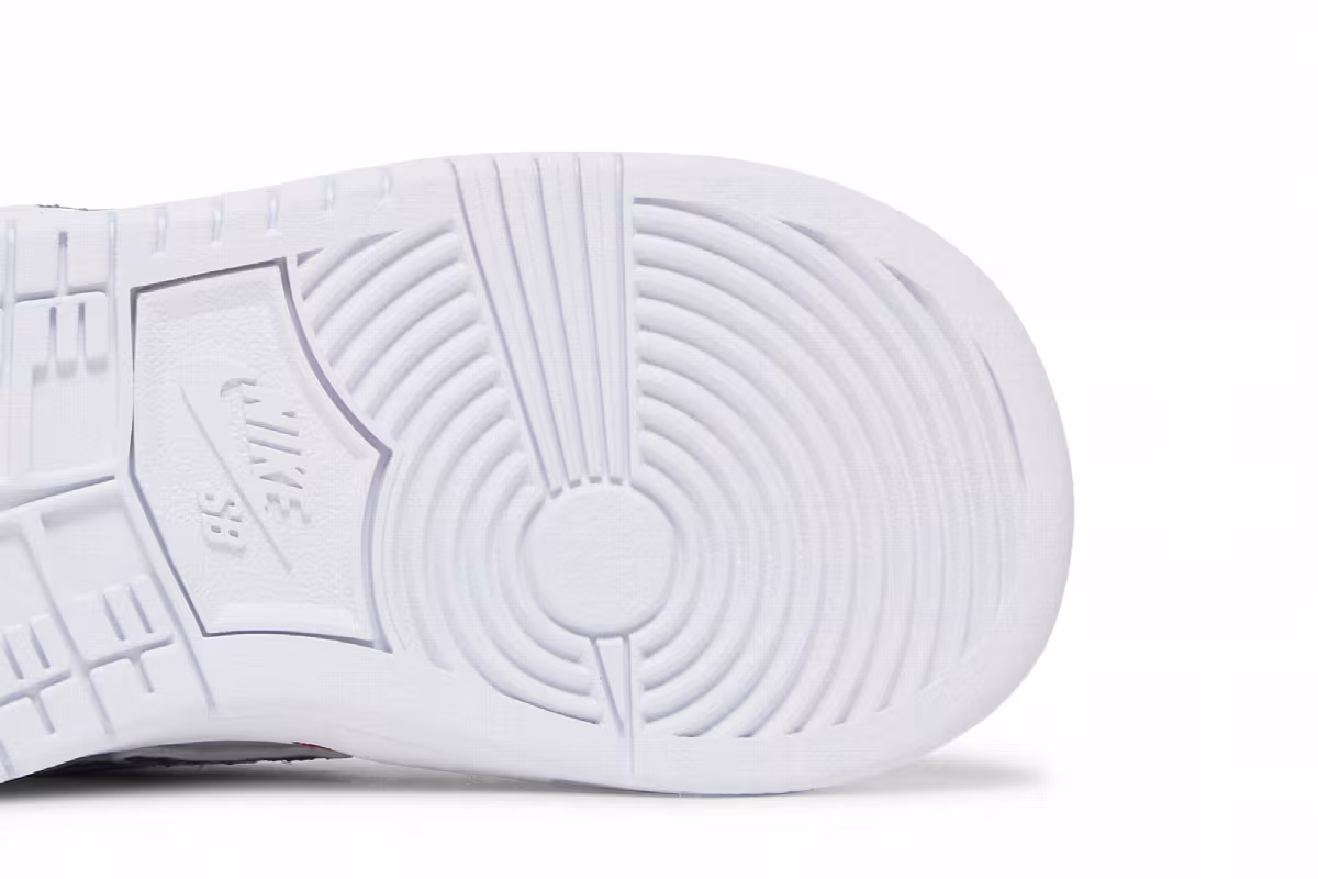 Oski x Nike Dunk Low SB TD Great White Shark, view 6