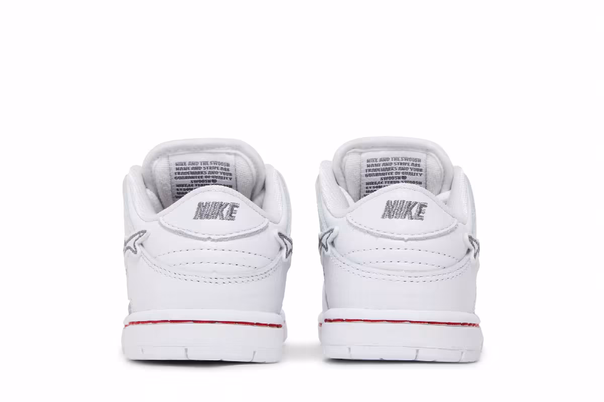 Oski x Nike Dunk Low SB TD Great White Shark, view 7