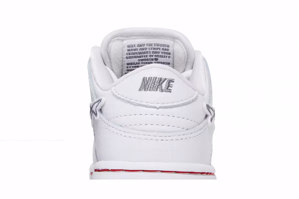 Oski x Nike Dunk Low SB TD Great White Shark, view 8