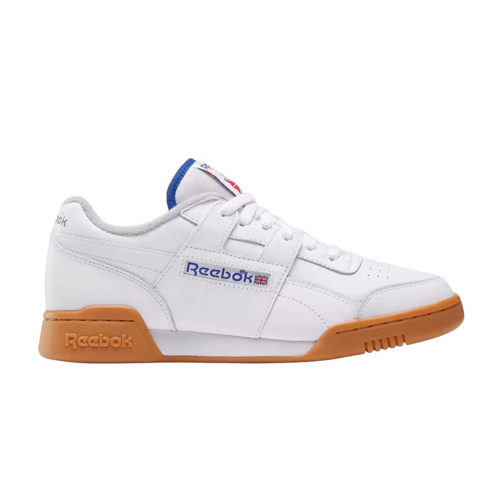 Reebok Workout Plus White/Vector Blue/Gum