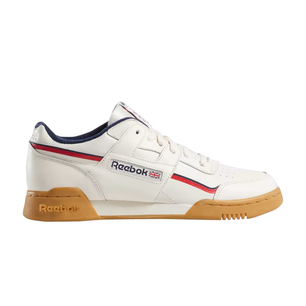 Reebok Workout Plus White Navy Red