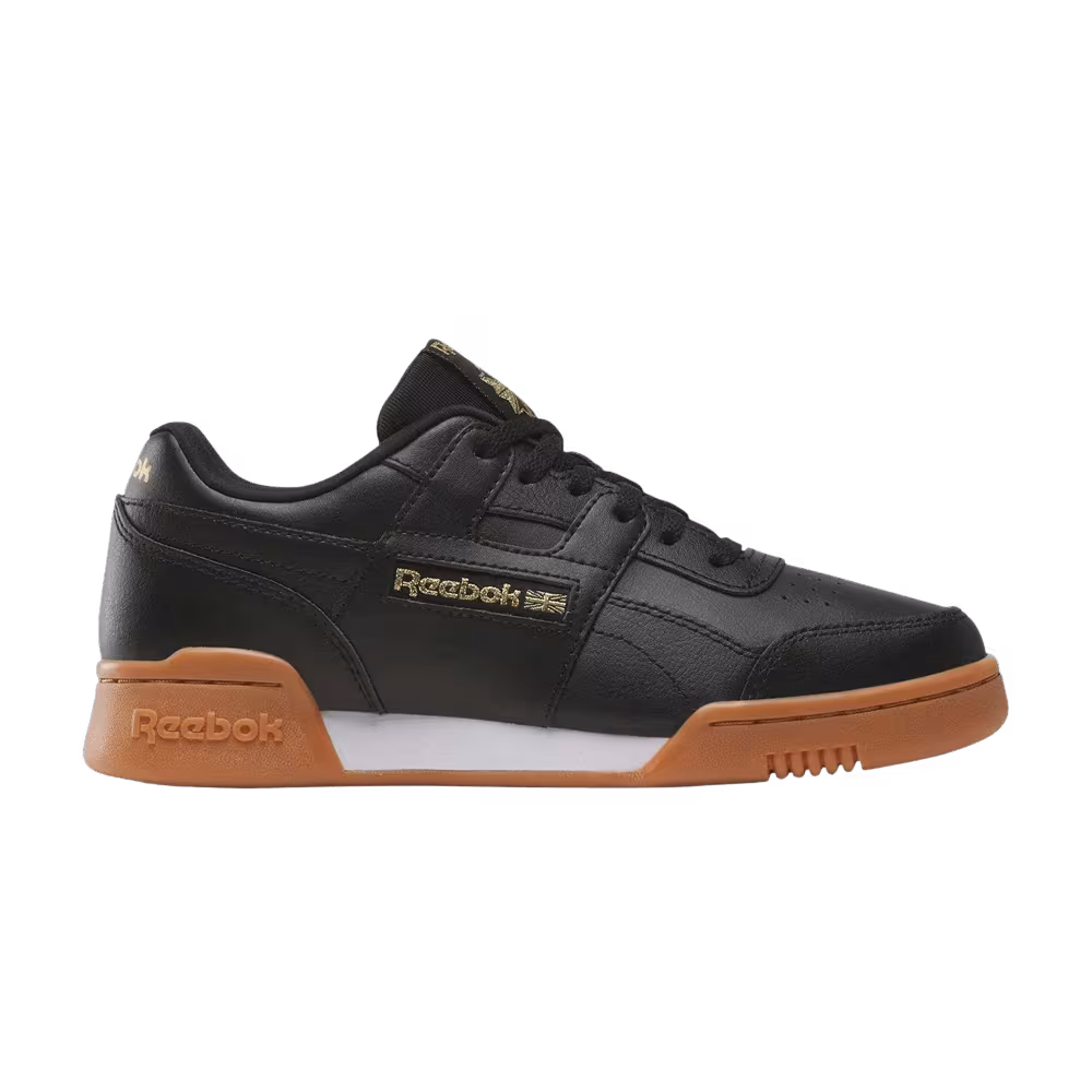 Reebok Workout Plus Big Kid Black Gum
