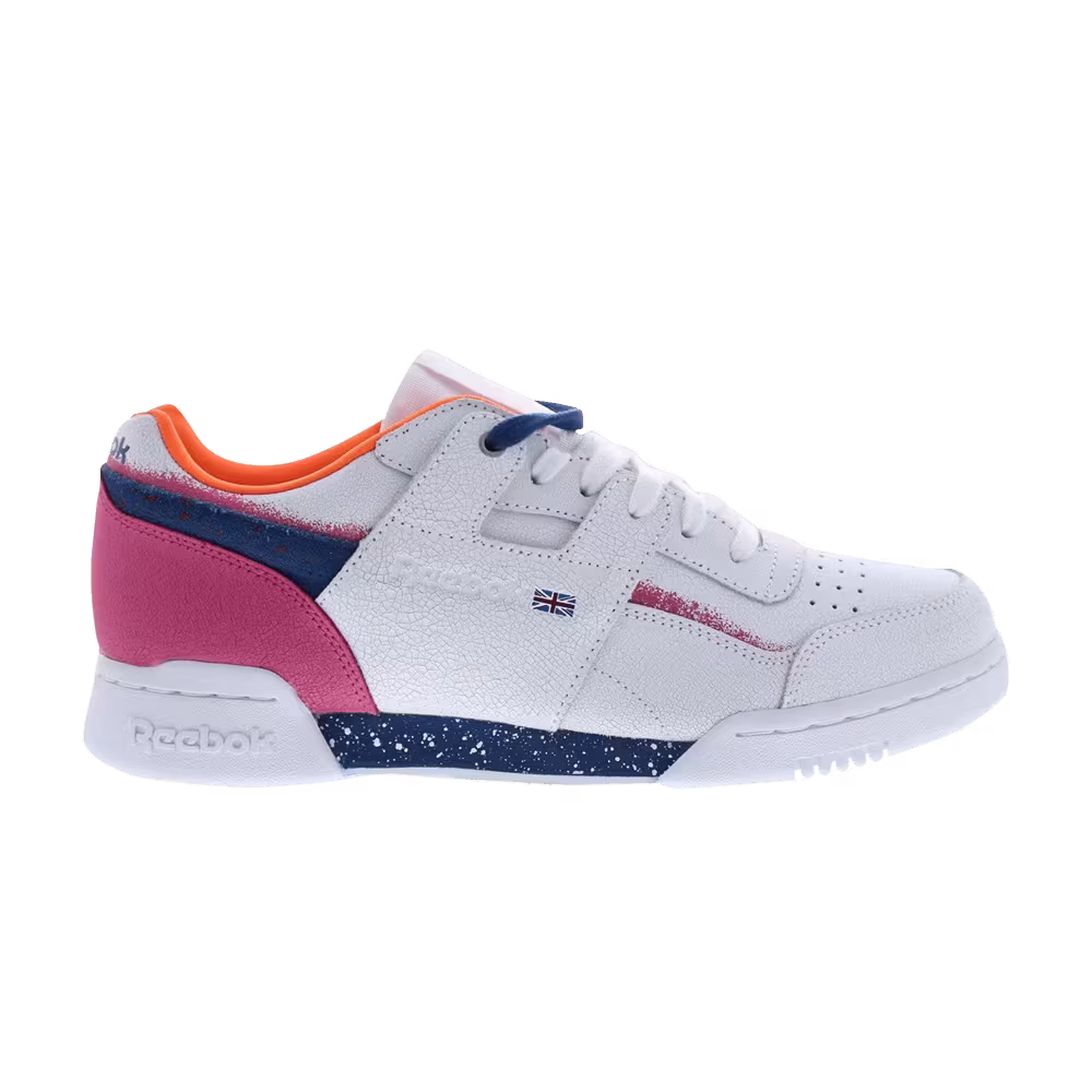 Montana Cans x Reebok Workout Plus White Ultramarine