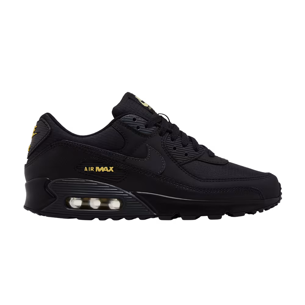 Nike Air Max 90 Black Buff Gold