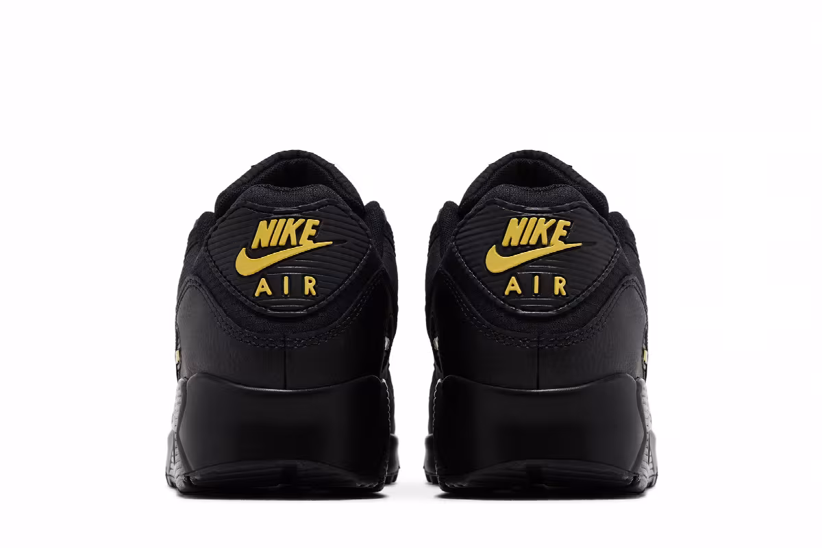 Nike Air Max 90 Black Buff Gold, view 7