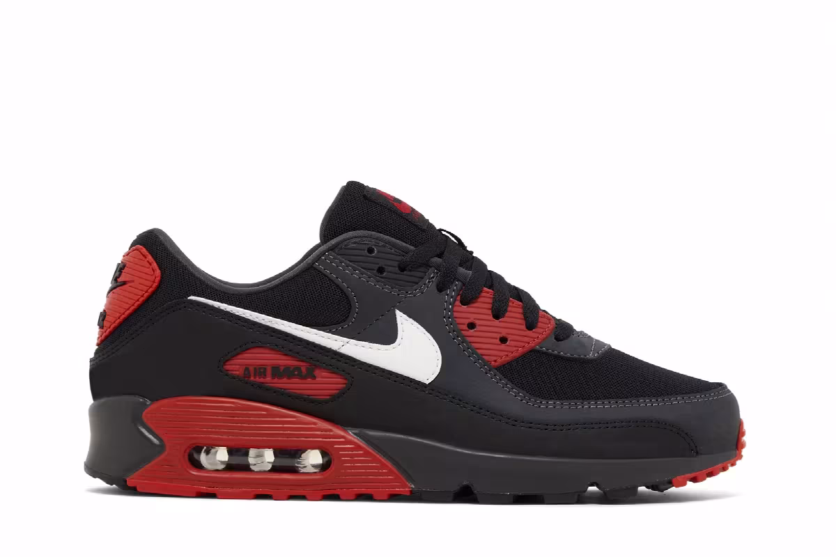 Nike Air Max 90 Anthracite Mystic Red, view 2