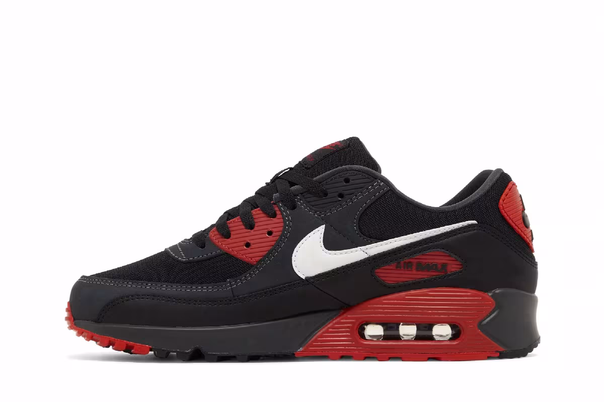 Nike Air Max 90 Anthracite Mystic Red, view 4