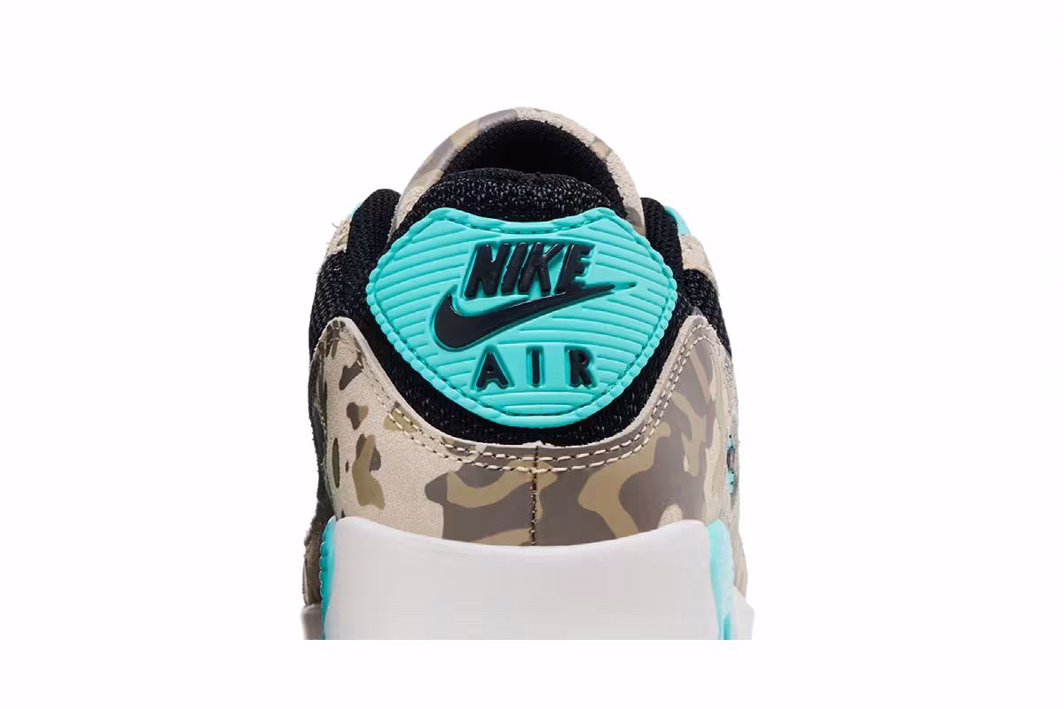 Nike Air Max 90 Premium Camo Pack - Aurora Green, view 8