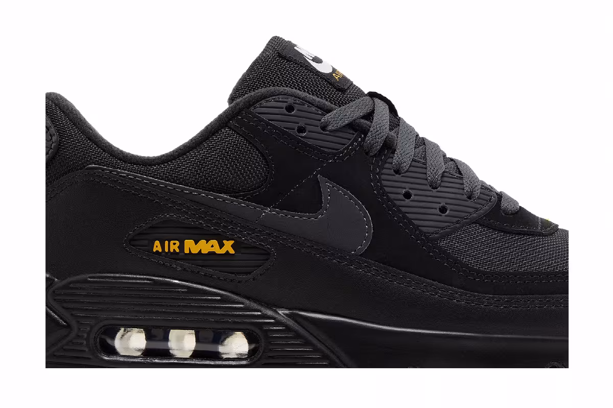 Nike Air Max 90 Black Speed Yellow, view 3