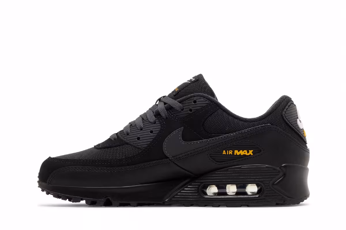 Nike Air Max 90 Black Speed Yellow, view 4