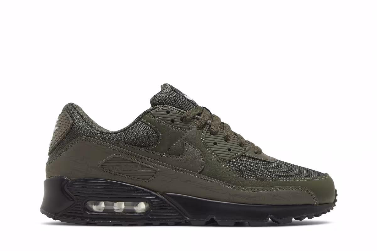 Nike Air Max 90 Cargo Khaki Reflective, view 2
