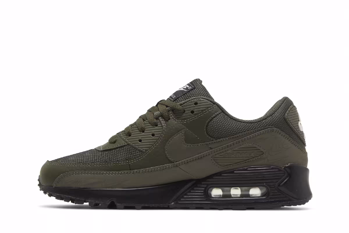 Nike Air Max 90 Cargo Khaki Reflective, view 4