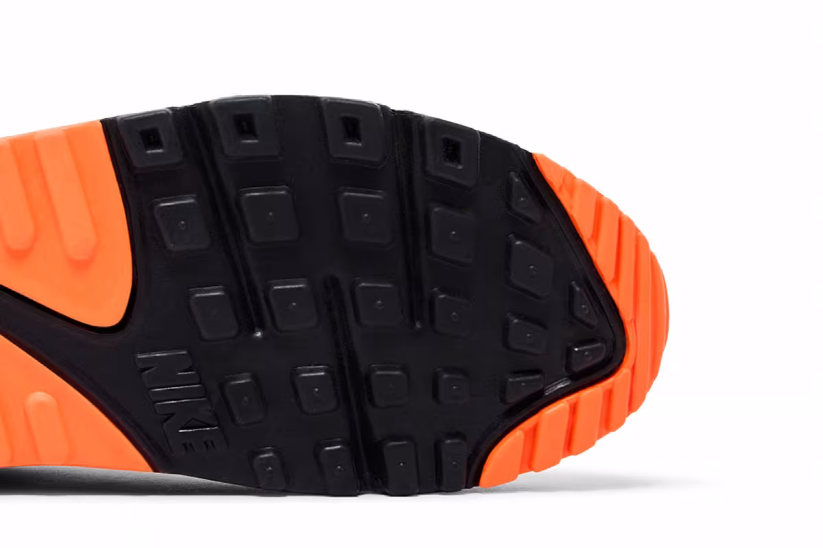 Nike Air Max 90 Smoke Grey Hyper Crimson, view 6