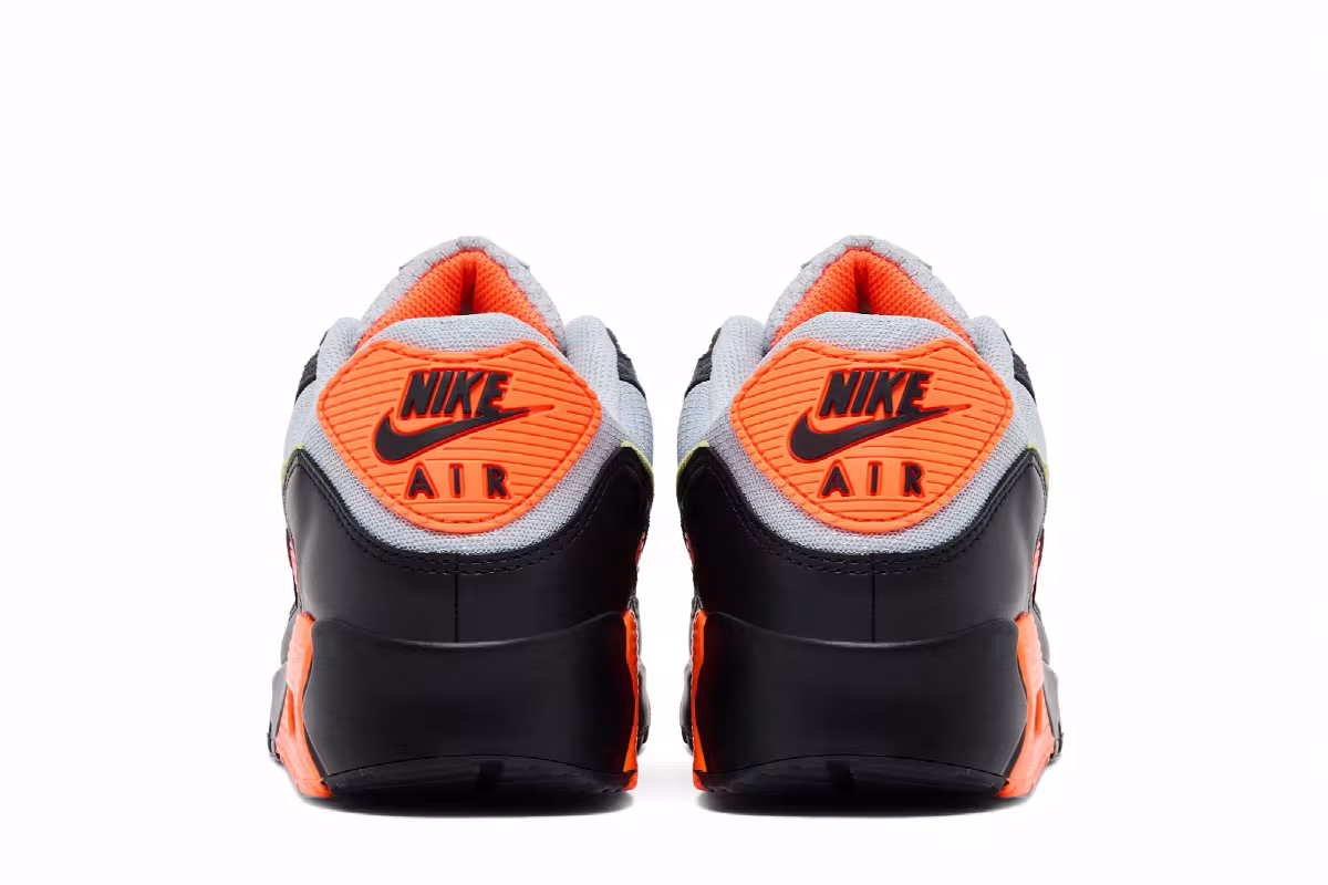 Nike Air Max 90 Smoke Grey Hyper Crimson, view 7