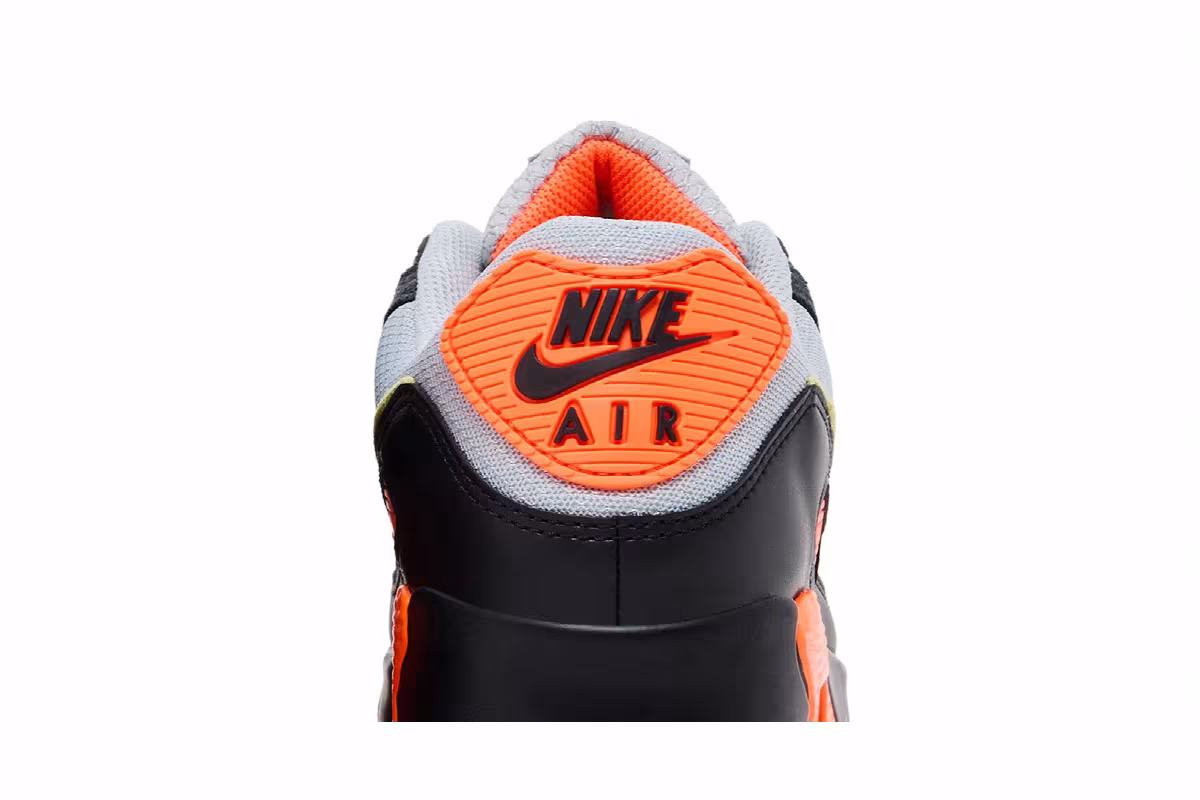 Nike Air Max 90 Smoke Grey Hyper Crimson, view 8