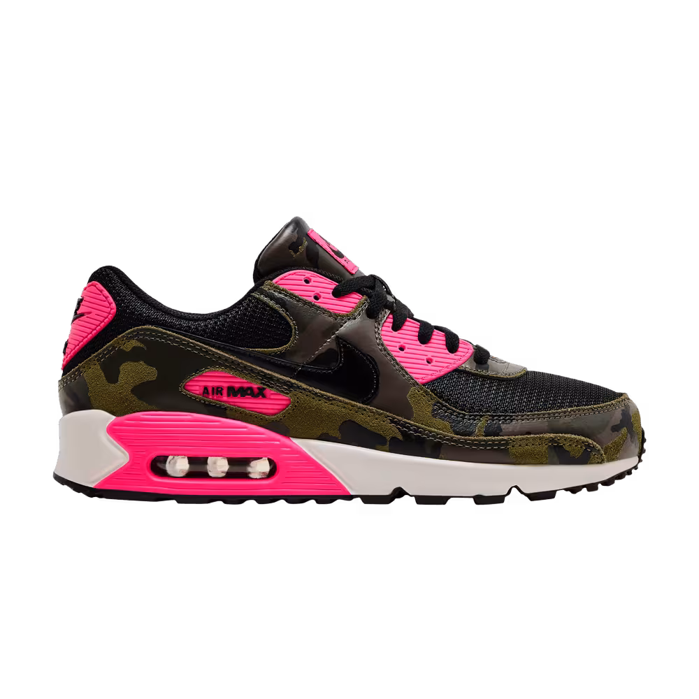 Nike Air Max 90 Premium Camo Pack - Sequoia Hyper Pink
