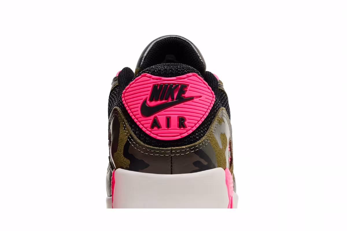 Nike Air Max 90 Premium Camo Pack - Sequoia Hyper Pink, view 8