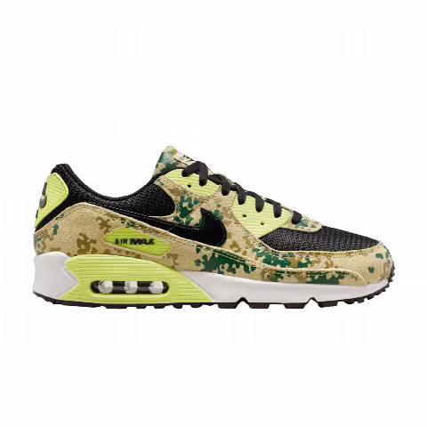 Nike Air Max 90 Premium 'Camo Pack - Gold Light Lemon Twist'