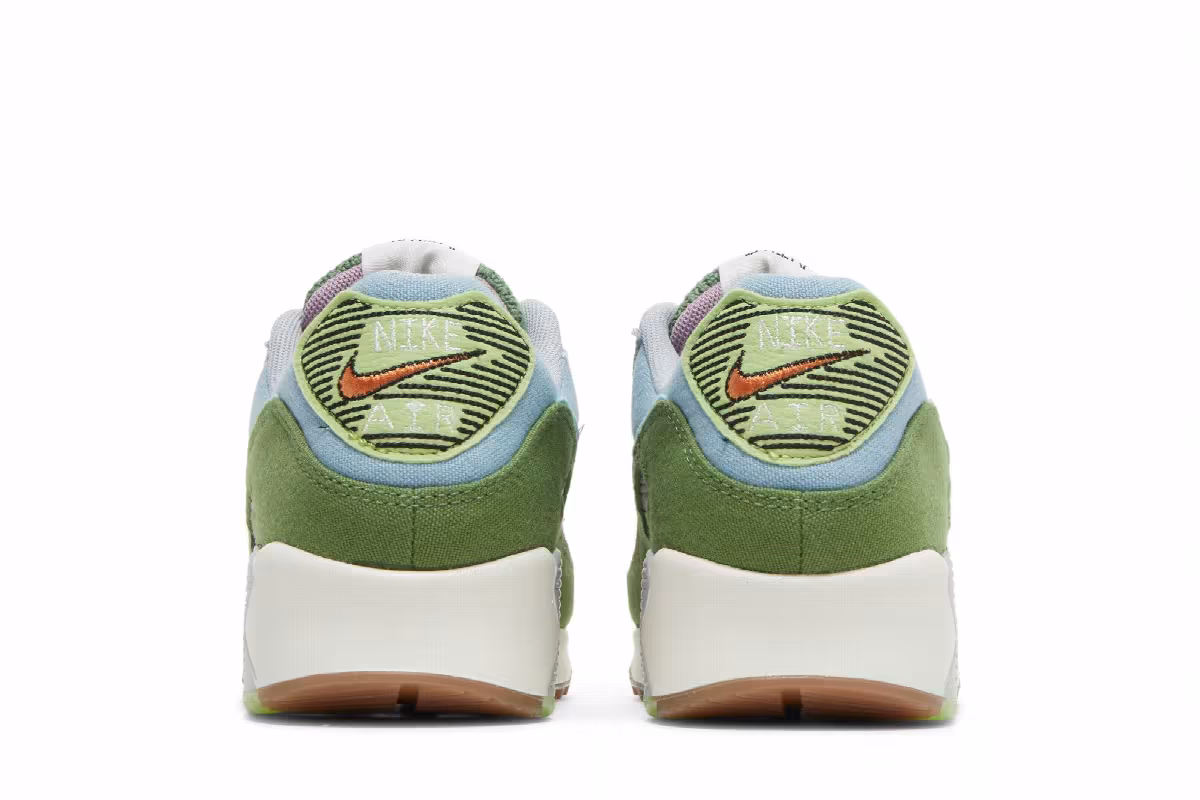 Nike Air Max 90 SE Sun Club - Worn Blue Treeline, view 7
