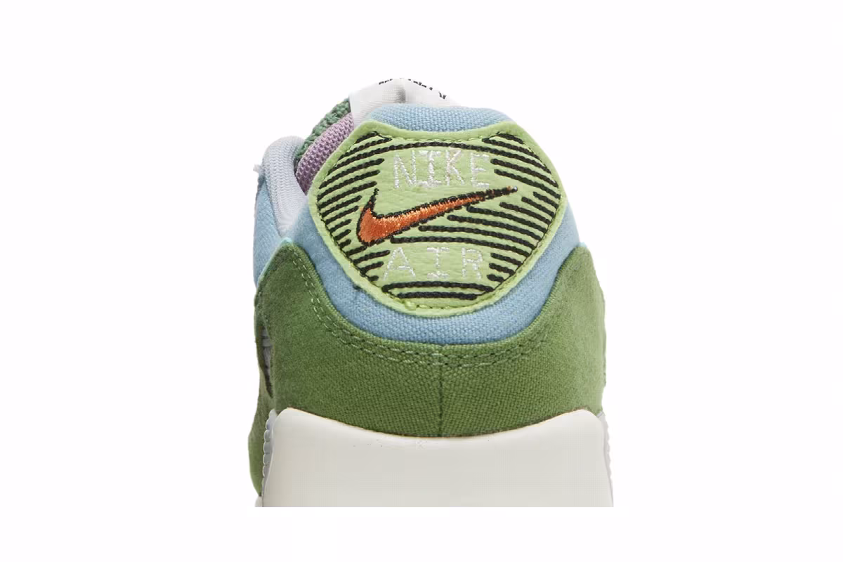 Nike Air Max 90 SE Sun Club - Worn Blue Treeline, view 8