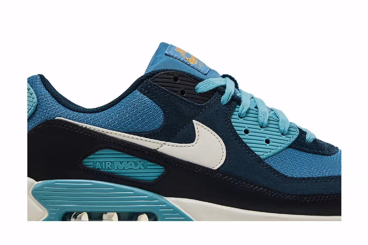 Nike Air Max 90 Premium Armory Navy, view 3