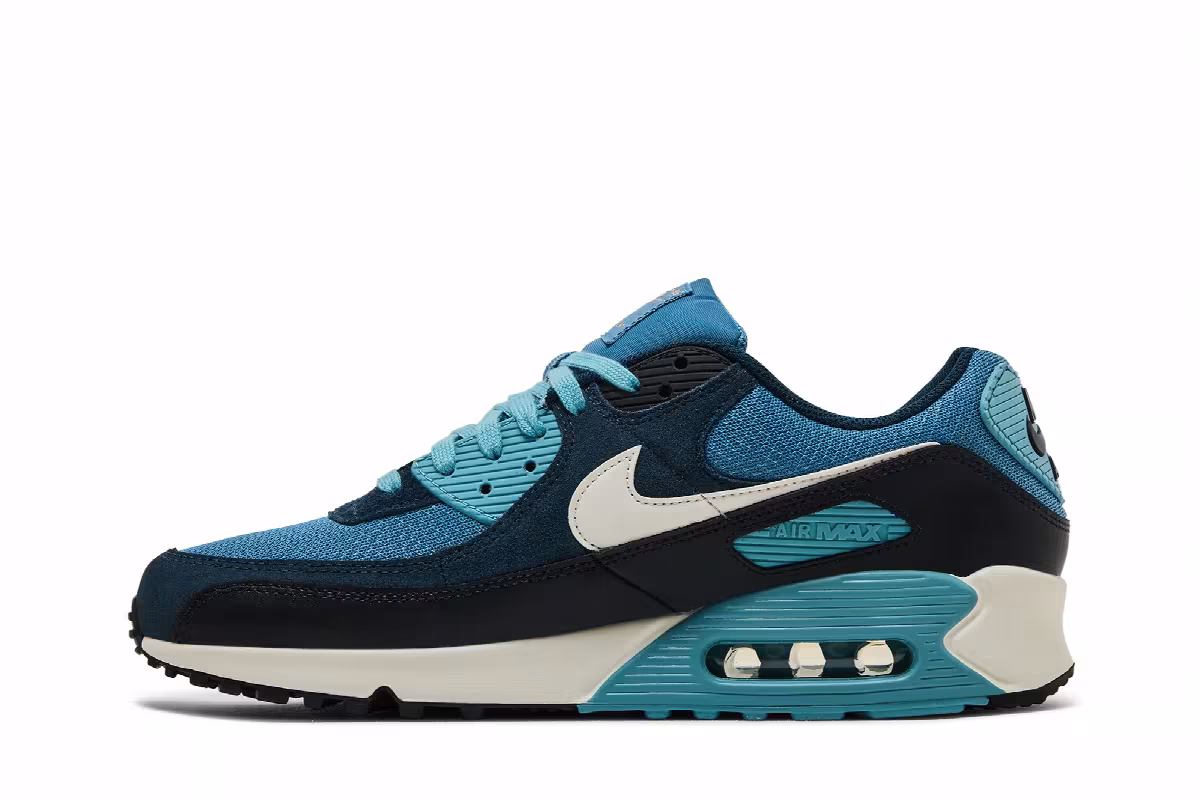 Nike Air Max 90 Premium Armory Navy, view 4