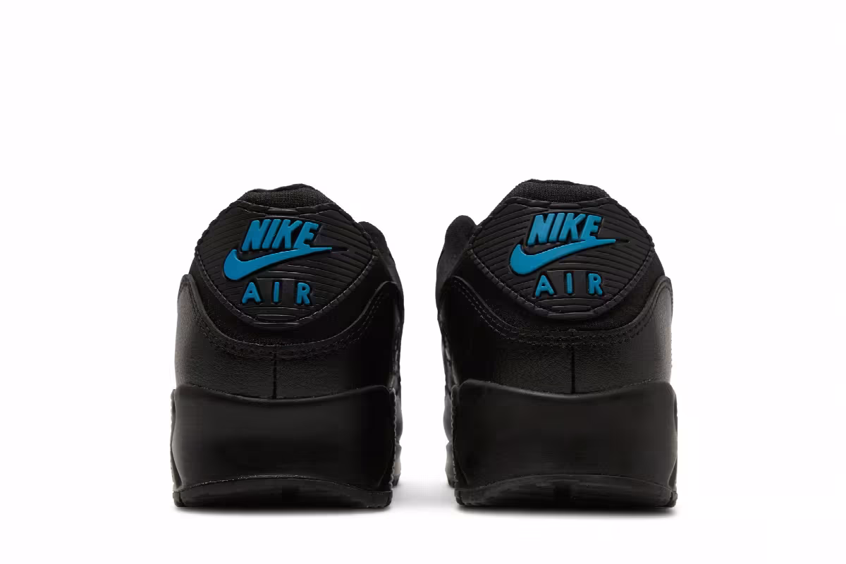 Nike Air Max 90 Black Laser Blue, view 7