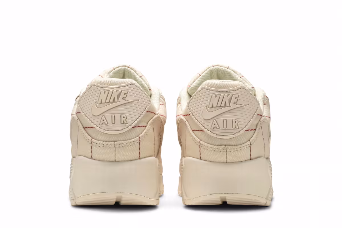 Nike Air Max 90 Pinstripes - Natural Chili Red, view 7