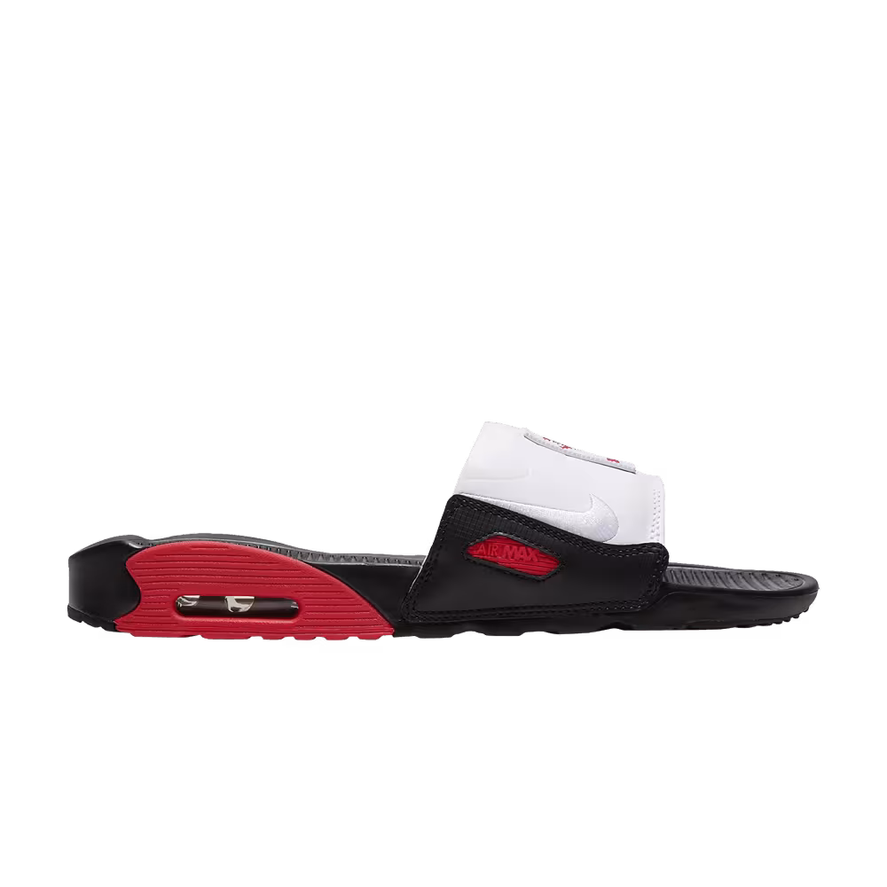 Nike Air Max 90 Slide Black Chile Red