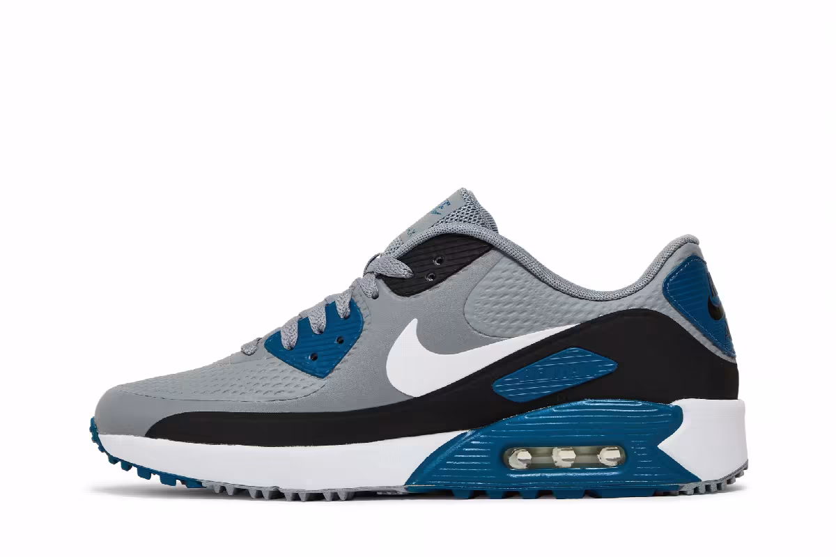 Nike Air Max 90 Golf Particle Grey Marina, view 4