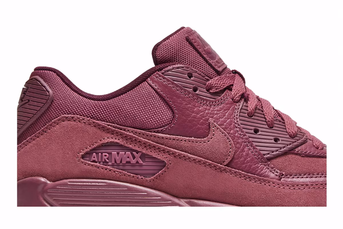 Nike Air Max 90 Premium Vintage Wine, view 3