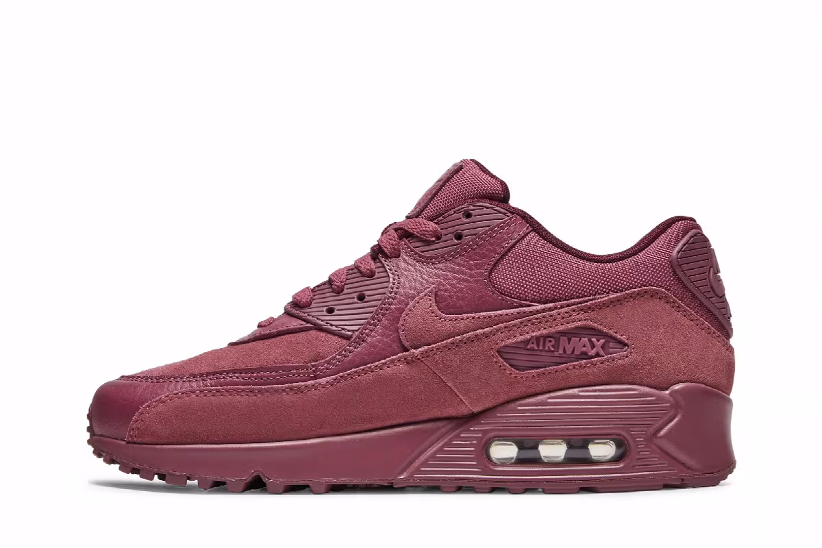 Nike Air Max 90 Premium Vintage Wine, view 4