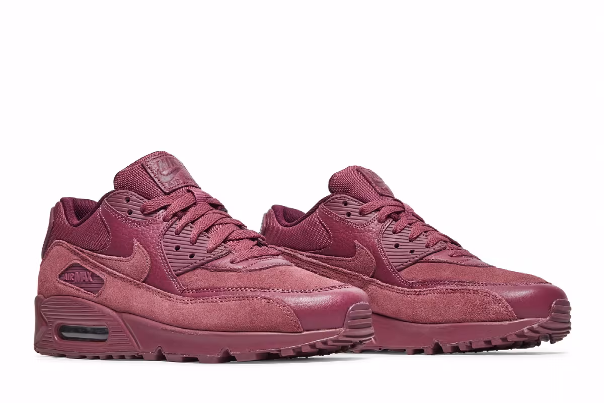Nike Air Max 90 Premium Vintage Wine, view 9