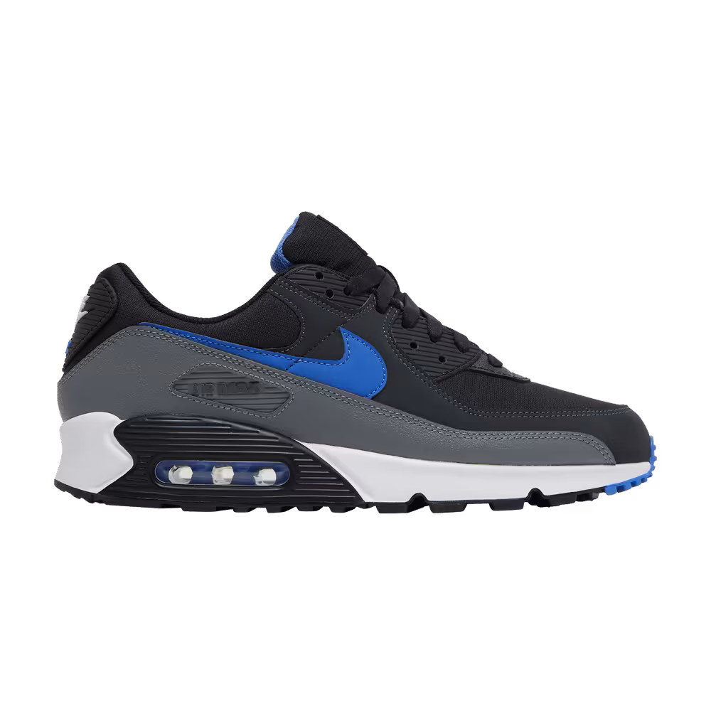Nike Air Max 90 Black Medium Blue