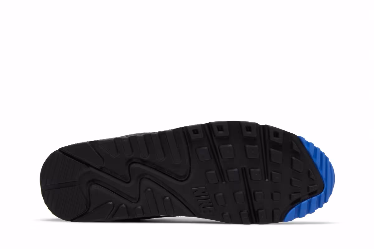 Nike Air Max 90 Black Medium Blue, view 5