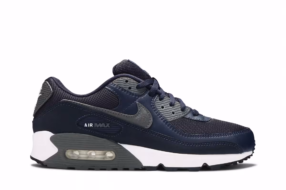 Nike Air Max 90 Obsidian Iron Grey, view 2